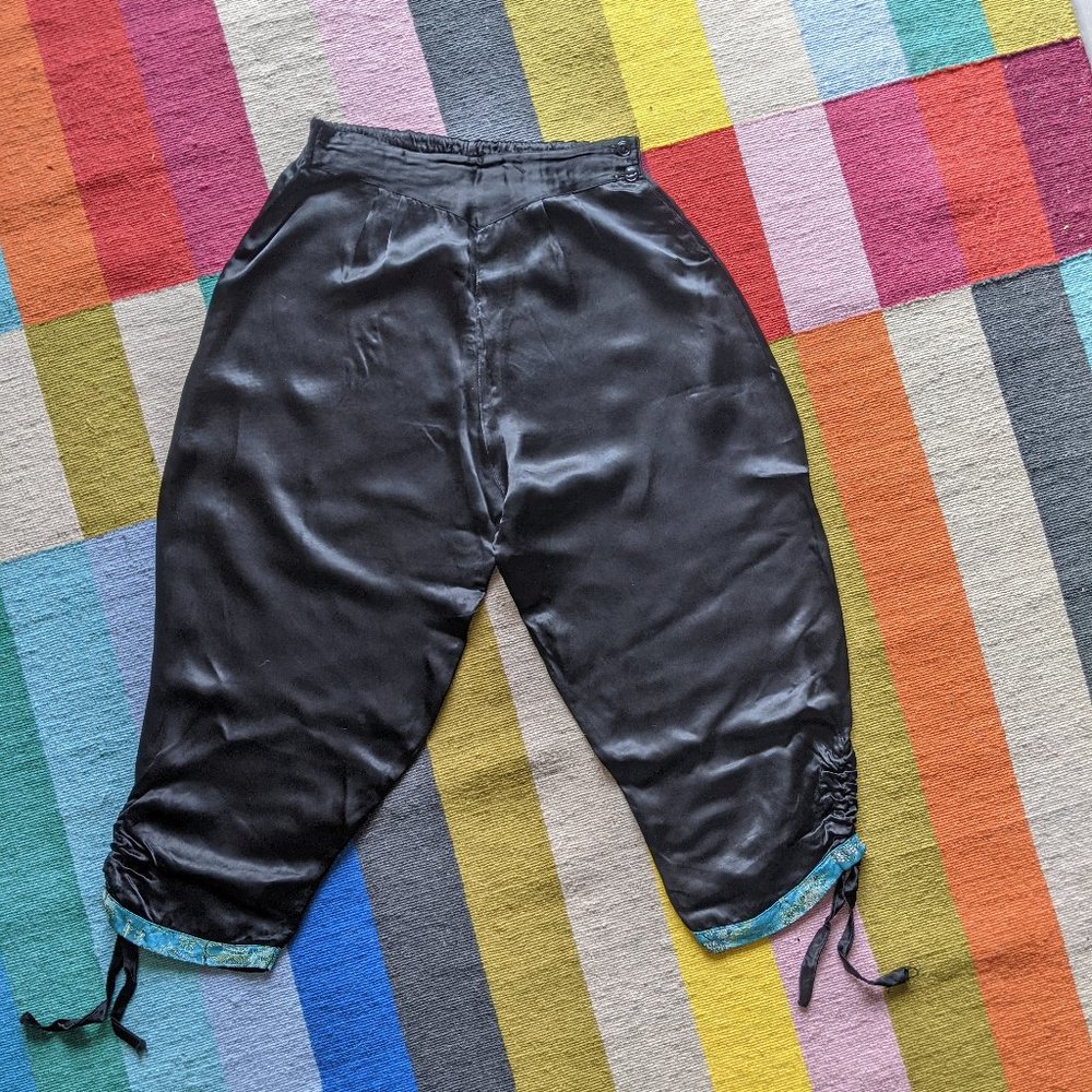 silky 60s capri PJ pants
